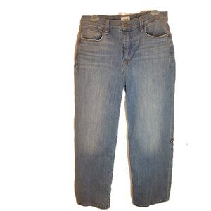 Hudson NOA Midrise Straight Cropped Jeans Size 29